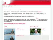 Tablet Screenshot of herzo.tv